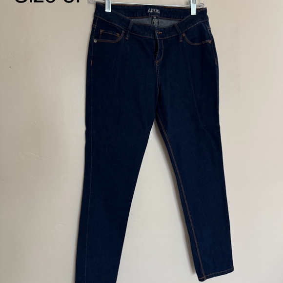 Apt 9 Maxwell fit skinny jeans - Picture 1 of 1